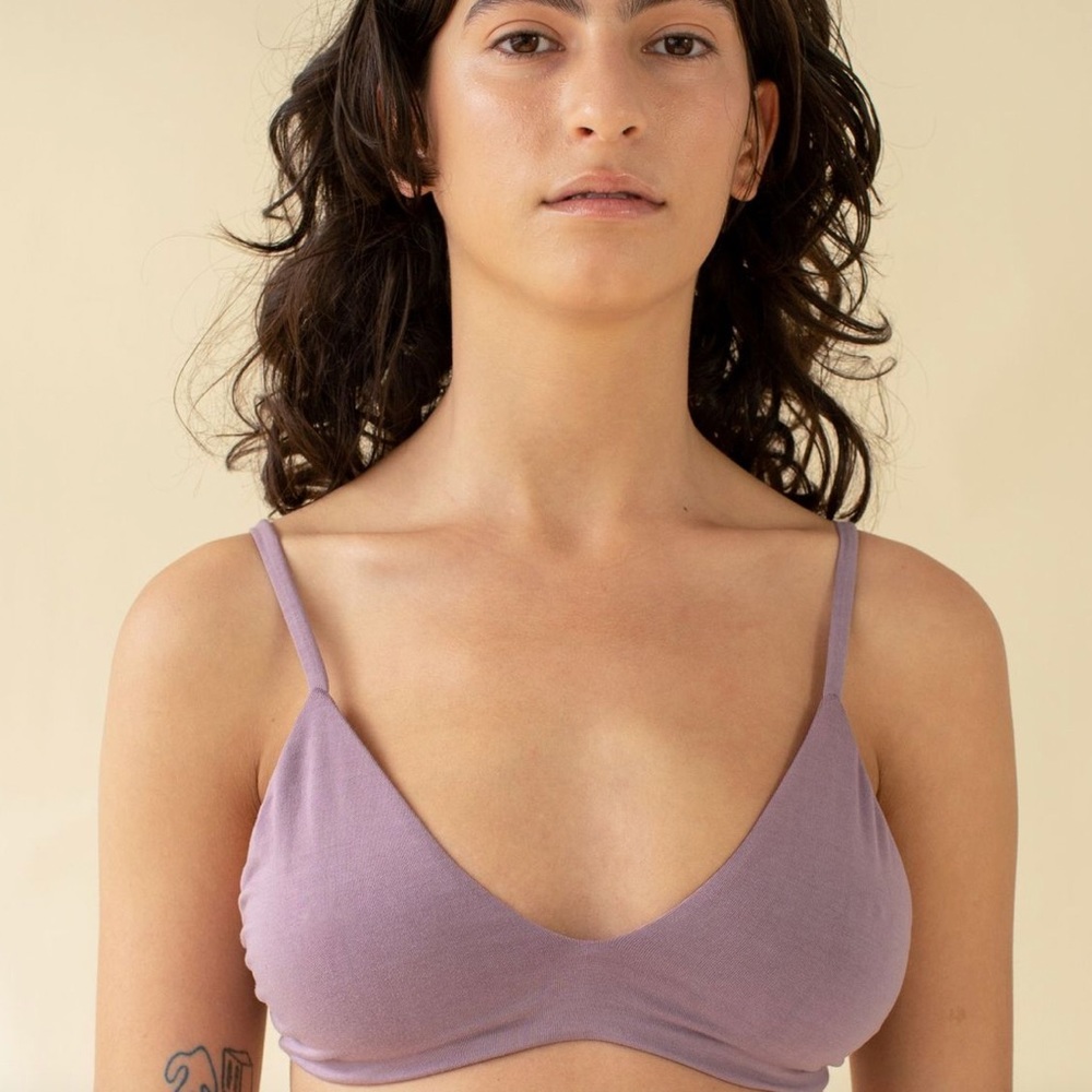 Hara the Label Stella Bralette - Mauve